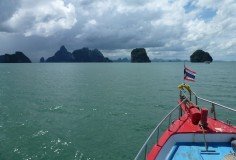 Boat ride in Thailand